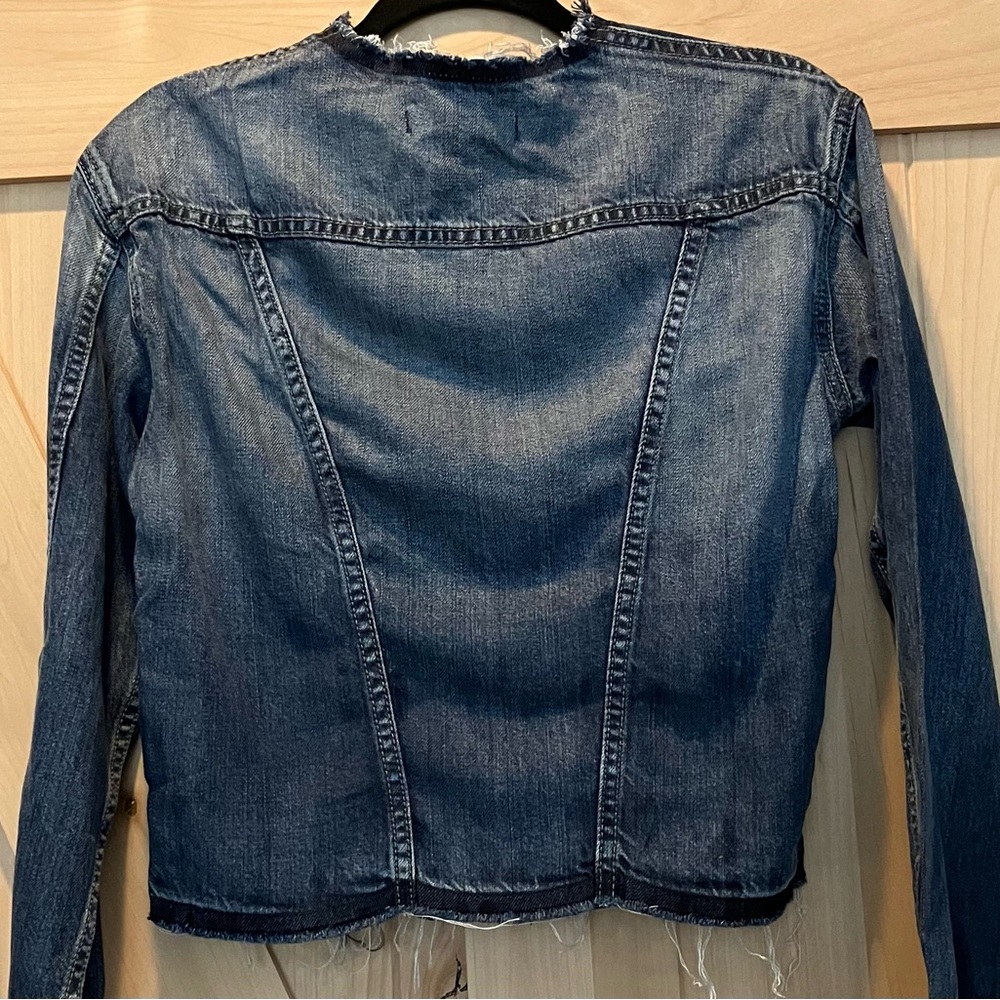FIDELITY DENIM “The Undone” Jean Jacket. Color Rainfall Vintage. XS, S and M. - Picture 6 of 7